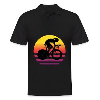 Femmes Vélo de route Hommes Cyclistes de route Vélo de route - Polo Homme - noir - Devant - Kai (181cm)