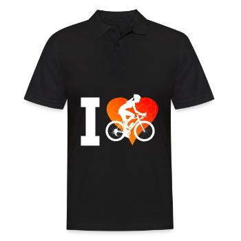 Cyclisme Femmes VTT Cyclisme VTT - Polo Homme - noir - Devant - Kai (181cm)