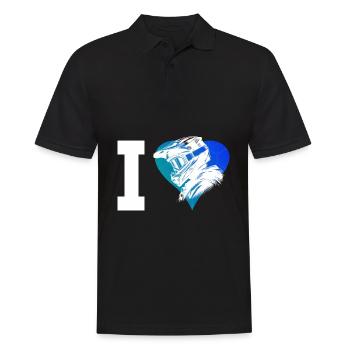 Vététistes Hommes VTT VTT Femmes - Polo Homme - noir - Devant - Kai (181cm)