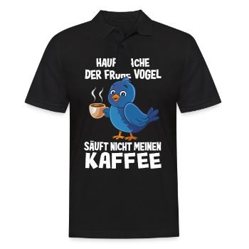 Sarcasme Ironie Drôle Paroles sarcastiques - Polo Homme - noir - Devant - Kai (181cm)