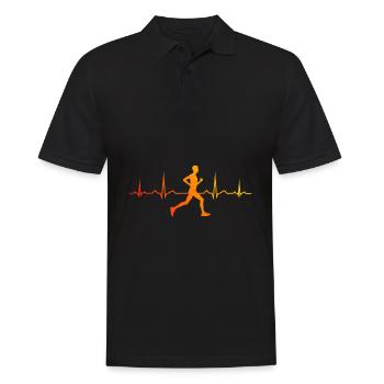 Fitness Femmes Course à pied Jogging Jogging Hommes - Polo Homme - noir - Devant - Kai (181cm)