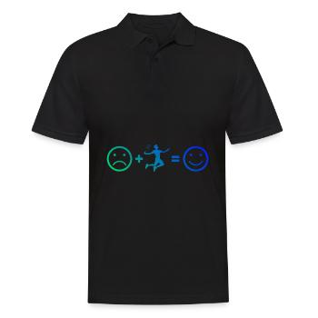 Joueuses de badminton badminton badminton - Polo Homme - noir - Devant - Kai (181cm)