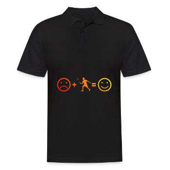 Squash Femme Badminton Joueur de Badminton Homme - Polo Homme - noir - Devant - Kai (181cm)