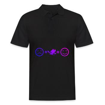 Diver Free Dive Scuba Diver Taucher Damen - Männer Poloshirt - Schwarz - Vorne - Kai (181cm)