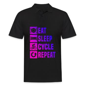 Vélo de route Hommes Vélo de route Vélo de route Vélo de route - Polo Homme - noir - Devant - Kai (181cm)