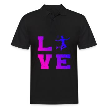 Badminton Hommes Badminton Joueurs de Badminton - Polo Homme - noir - Devant - Kai (181cm)
