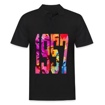 BUNT 69E ANNIVERSAIRE 1957 - Polo Homme - noir - Devant - Kai (181cm)