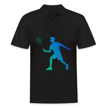 Badminton Badminton Joueurs de badminton Femmes - Polo Homme - noir - Devant - Kai (181cm)