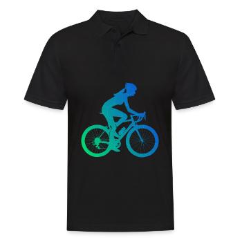 Cyclisme VTT Vélo Vélo Homme - Polo Homme - noir - Devant - Kai (181cm)