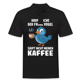 Sarcasme Ironie Drôle Paroles sarcastiques - Polo Homme - noir - Devant - Kai (181cm)