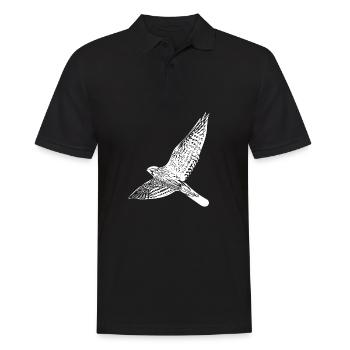 faucon - Polo Homme - noir - Devant - Kai (181cm)