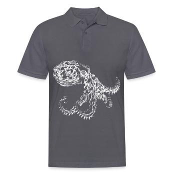 Poulpe - Polo Homme - charbon - Devant - Nico (186cm)