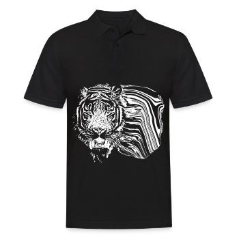 Tiger - Polo Homme - noir - Devant - Kai (181cm)