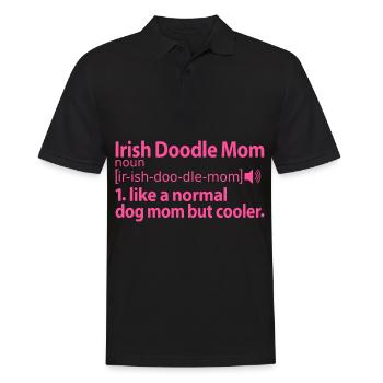 Irish Doodle Mom Mama Mistress Dog Mama pour elle - Polo Homme - noir - Devant - Kai (181cm)