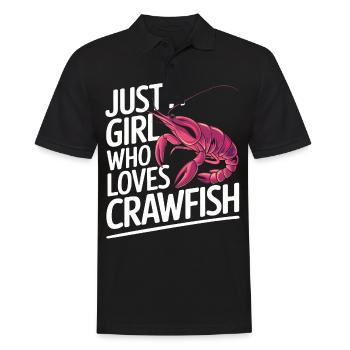 Homards, crabes, crevettes, fruits de mer - Polo Homme - noir - Devant - Kai (181cm)