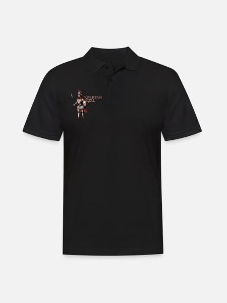 Sparta Warrior - Spartan - Men's Polo Shirt - black