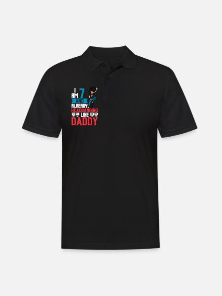 I' - Young Rocker - Men's Polo Shirt - black