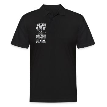 Dental technician is my name - Dental technician - Men's Polo Shirt - black - Front - Kai (181cm)