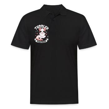 Kleinkind Flüsterer - Erzieherin - Männer Poloshirt - Schwarz - Vorne - Kai (181cm)