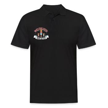 Weltbester Babysitter - Männer Poloshirt - Schwarz - Vorne - Kai (181cm)