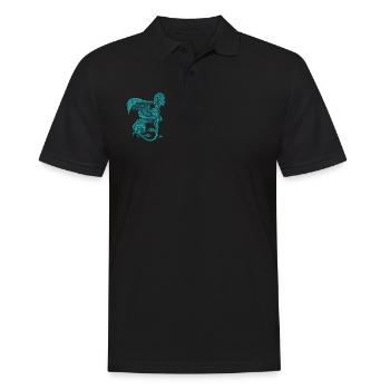 Sphinx - Men's Polo Shirt - black - Front - Kai (181cm)