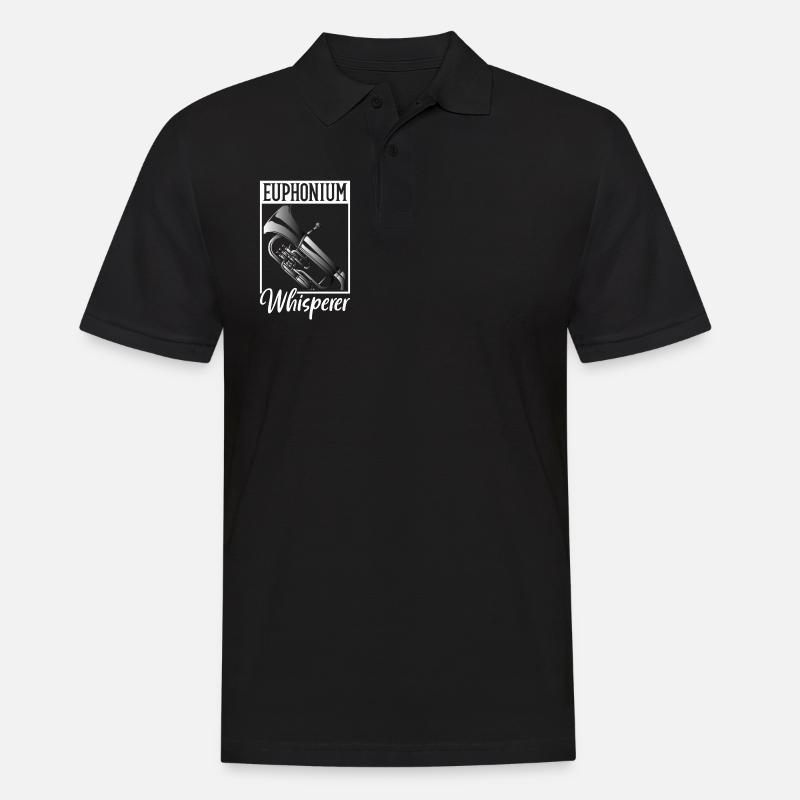 Euphonium Whisperer - Euphoniste - Polo Homme - noir