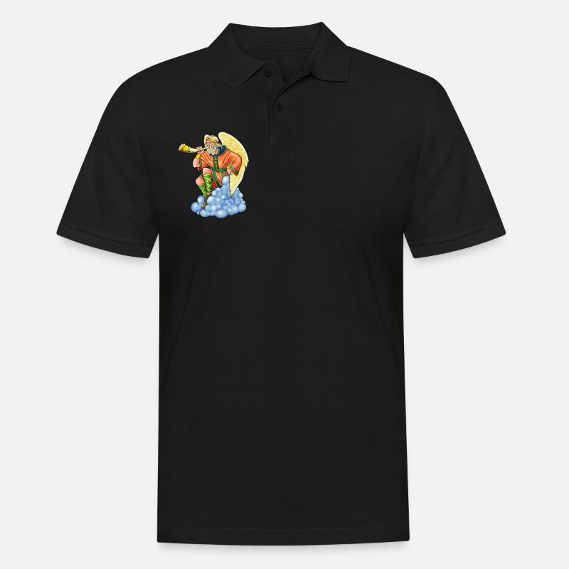 Dieu slave Stribog - Polo Homme - noir