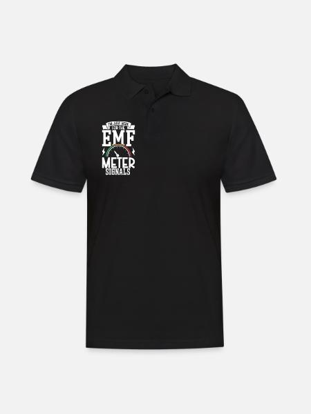 EMF Meter Signals - Ghostbusters - Men's Polo Shirt - black