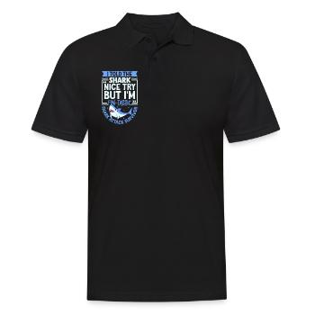 Survivants d’une attaque de requin - Polo Homme - noir - Devant - Kai (181cm)