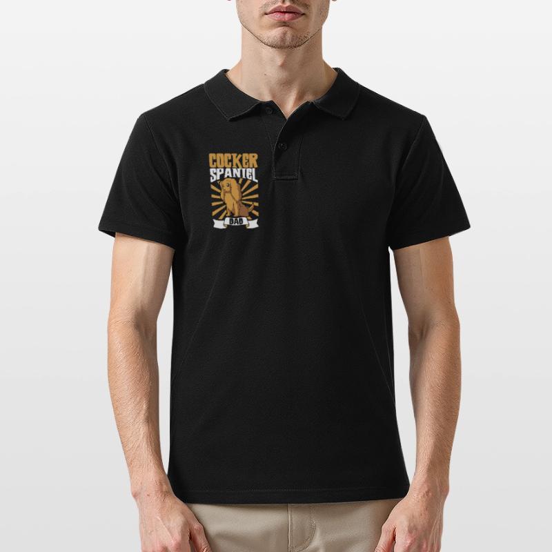Cocker Spaniel Dad - Cocker Spaniel Men's Polo Shirt