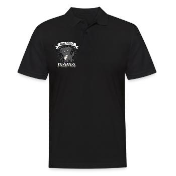 Bolonka Mama - Bolonka Zwetna - Männer Poloshirt - Schwarz - Vorne - Kai (181cm)