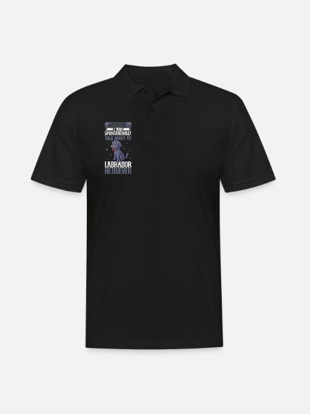 Labrador Retriever Lover - Men's Polo Shirt - black