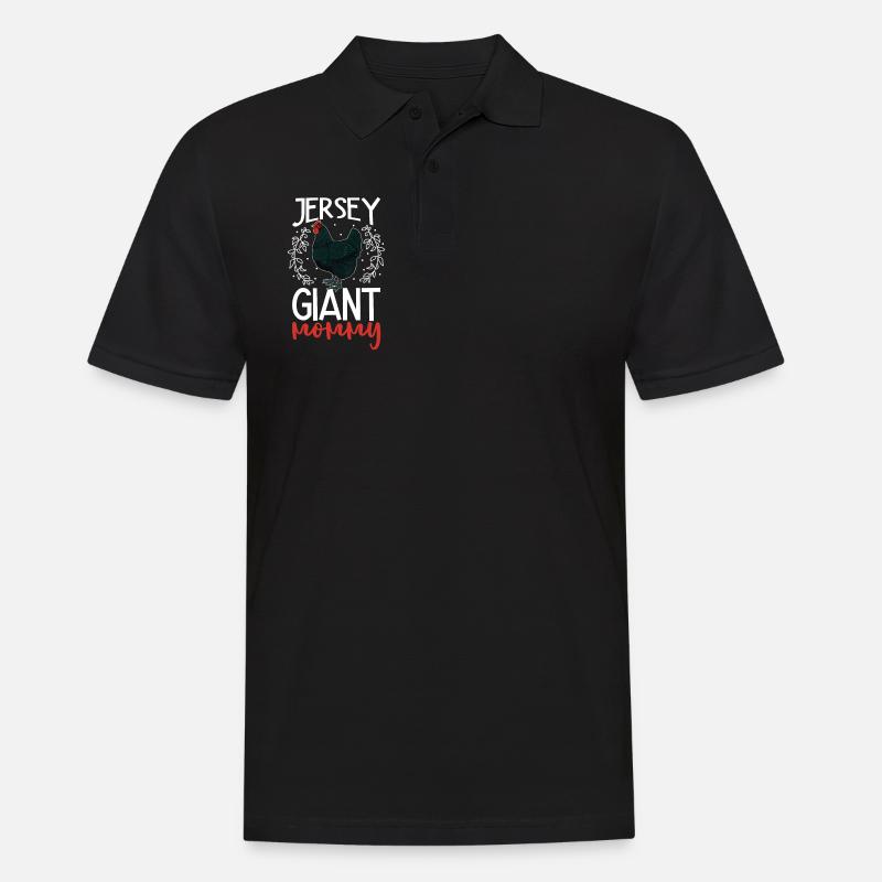 Jersey Géant Maman - Polo Homme - noir