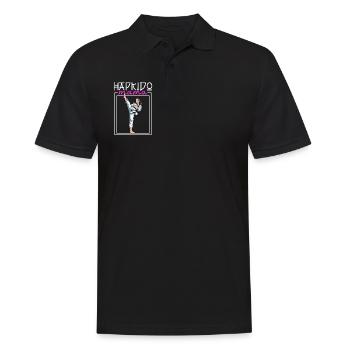 Maman Hapkido - Polo Homme - noir - Devant - Kai (181cm)
