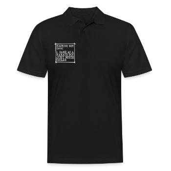 Garçon Hapkido - Polo Homme - noir - Devant - Kai (181cm)