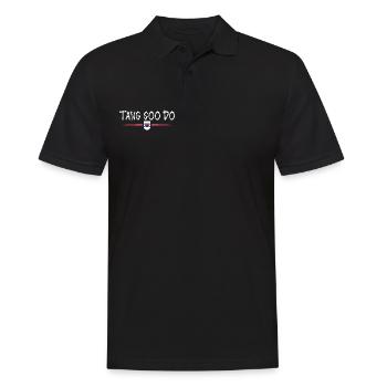 Korean Martial Arts - Tang so Do - Men's Polo Shirt - black - Front - Kai (181cm)