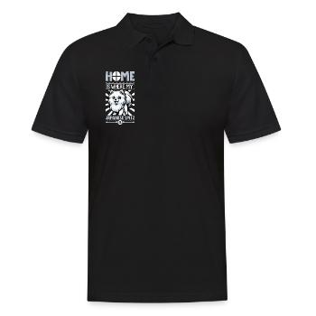 Accueil - Japan-Spitz - Polo Homme - noir - Devant - Kai (181cm)