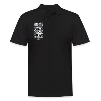 Accueil - Karakachan - Polo Homme - noir - Devant - Kai (181cm)