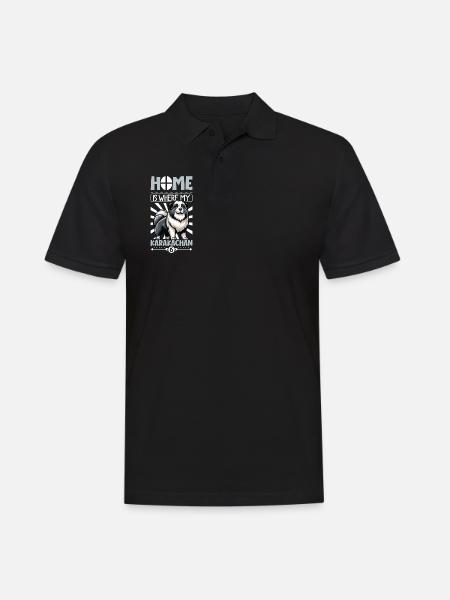 Accueil - Karakachan - Polo Homme - noir