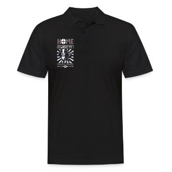 Accueil - Epagneul Picard - Polo Homme - noir - Devant - Kai (181cm)