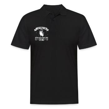 J’adore mon manchot africain - Polo Homme - noir - Devant - Kai (181cm)