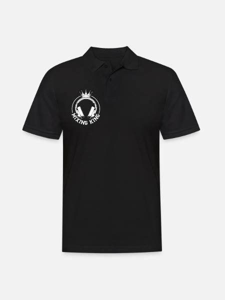 Mixing King - Sound Engineer - Men's Polo Shirt - black