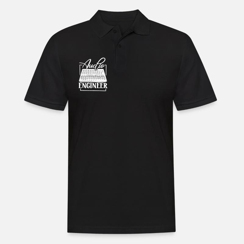 Sound Engineer - Audio Engineer - Men's Polo Shirt - black