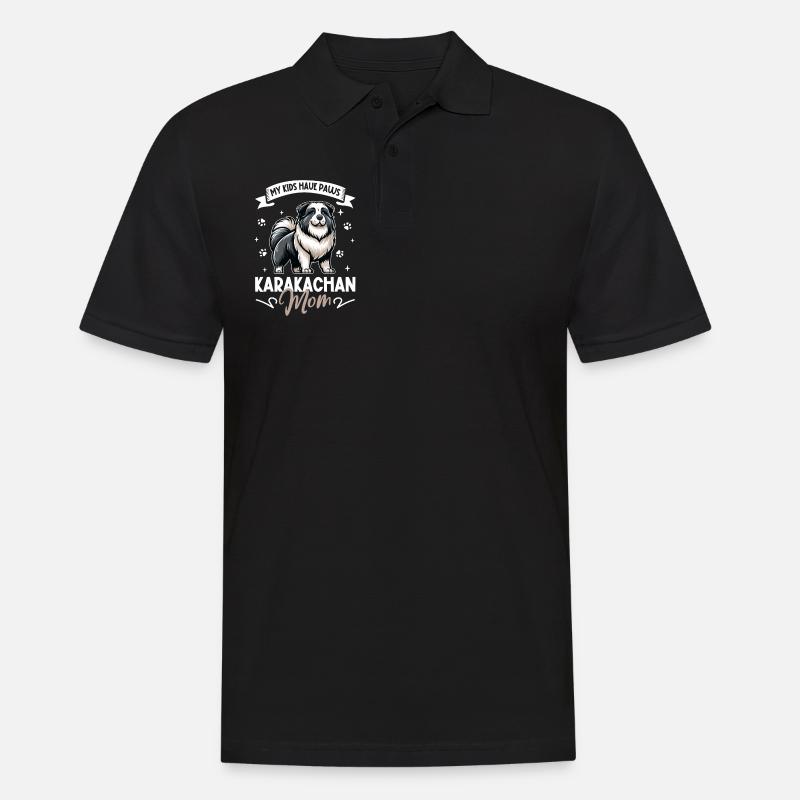Karakachan Mama - Polo Homme - noir
