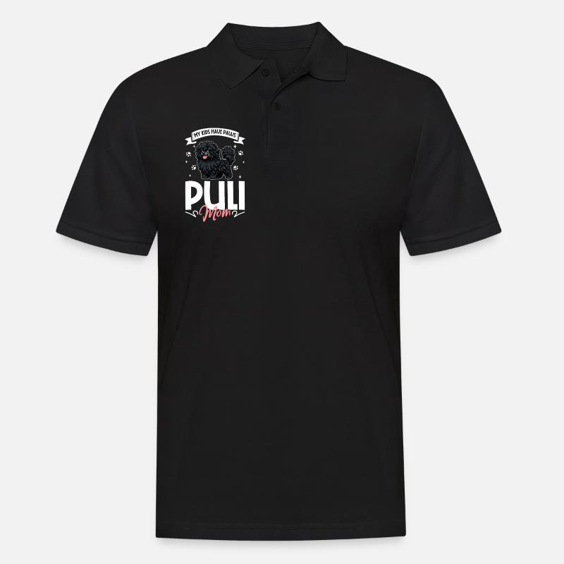 Puli Mama - Polo Homme - noir