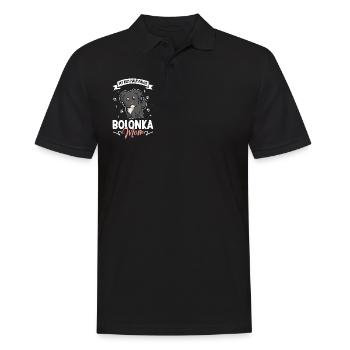 Bolonka Zwetna Mama - Polo Homme - noir - Devant - Kai (181cm)