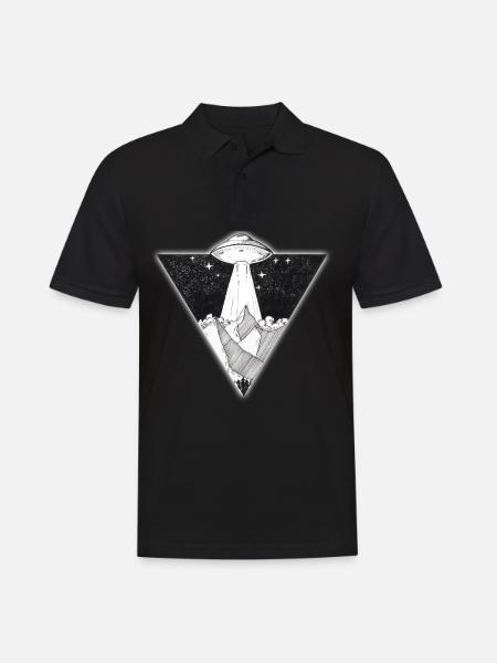 UFO - Men's Polo Shirt - black