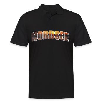 Mer du Nord - Polo Homme - noir - Devant - Kai (181cm)