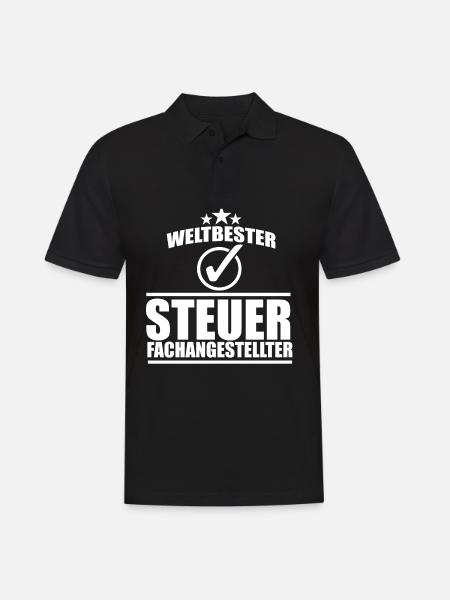 STEUERFACHANGESTELLTER - Männer Poloshirt - Schwarz
