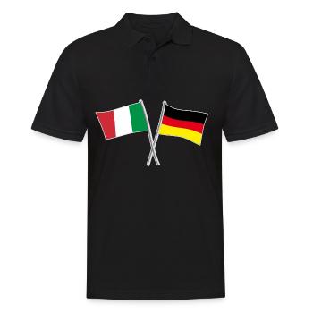 Italie Allemagne - Polo Homme - noir - Devant - Kai (181cm)